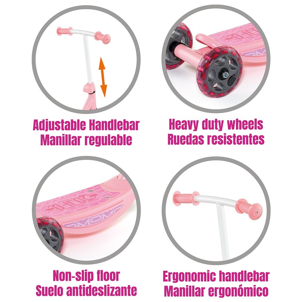MI PRIMER SCOOTER ROSA