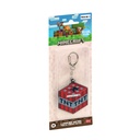 MINECRAFT LLAVERO METAL