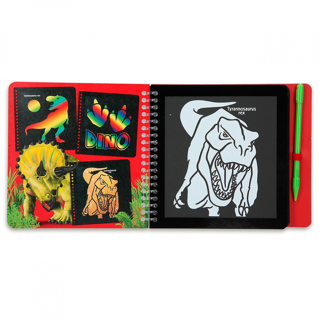 MINI MAGIC SCRATCH BOOK DINO WORLD