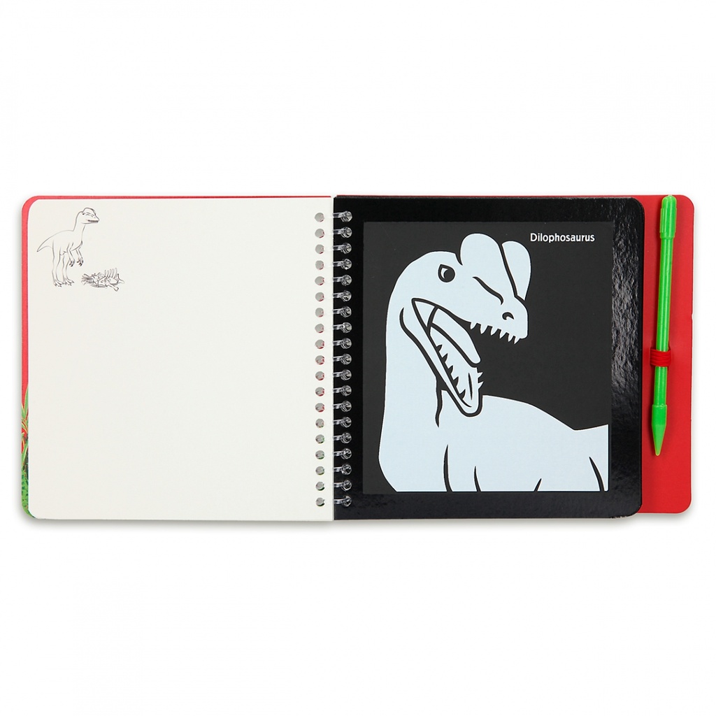 MINI MAGIC SCRATCH BOOK DINO WORLD