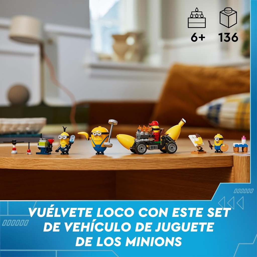 MINIONS COCHE BANANA