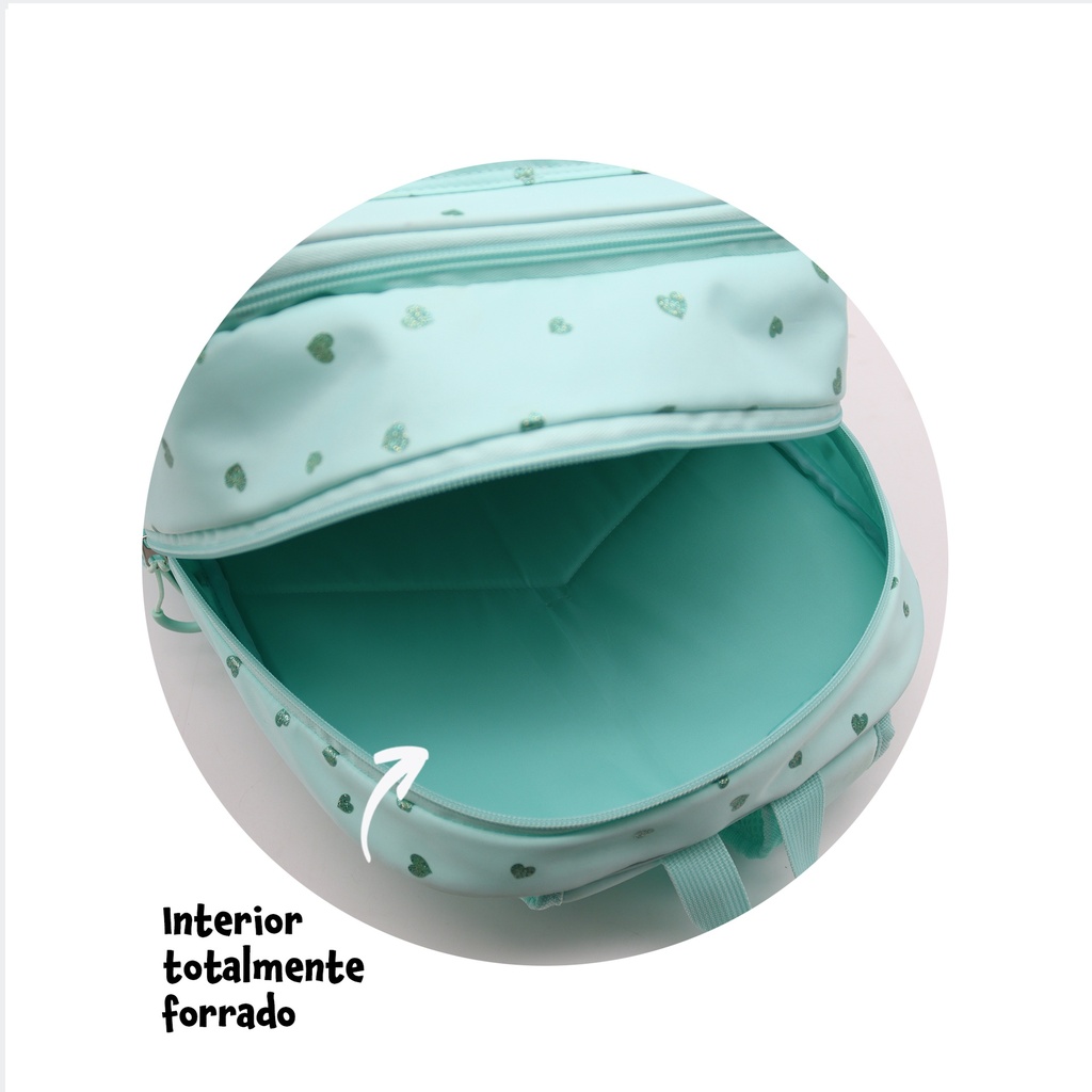 MOCHILA DOBLE BLIN-BLIN CORAZONES