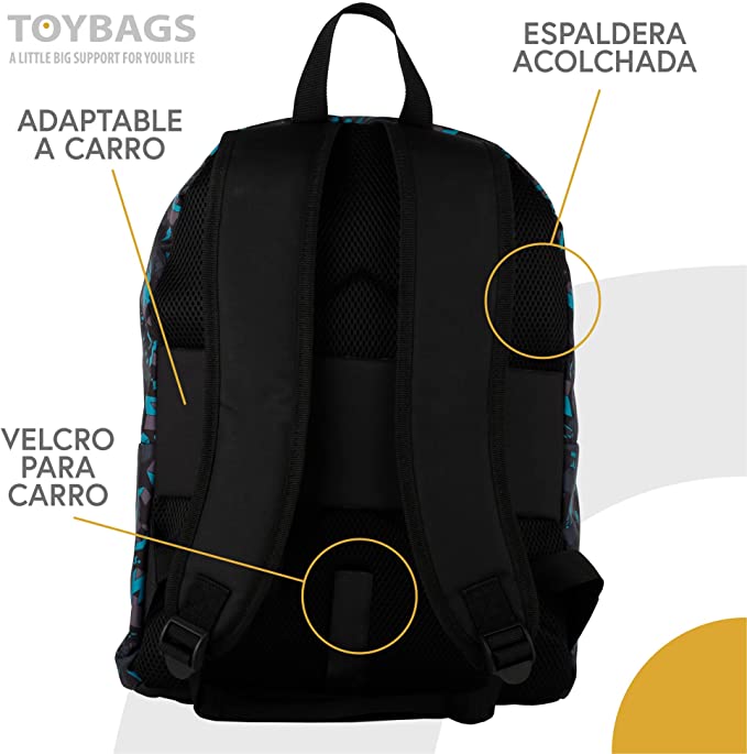 MOCHILA MINECRAFT GREENY