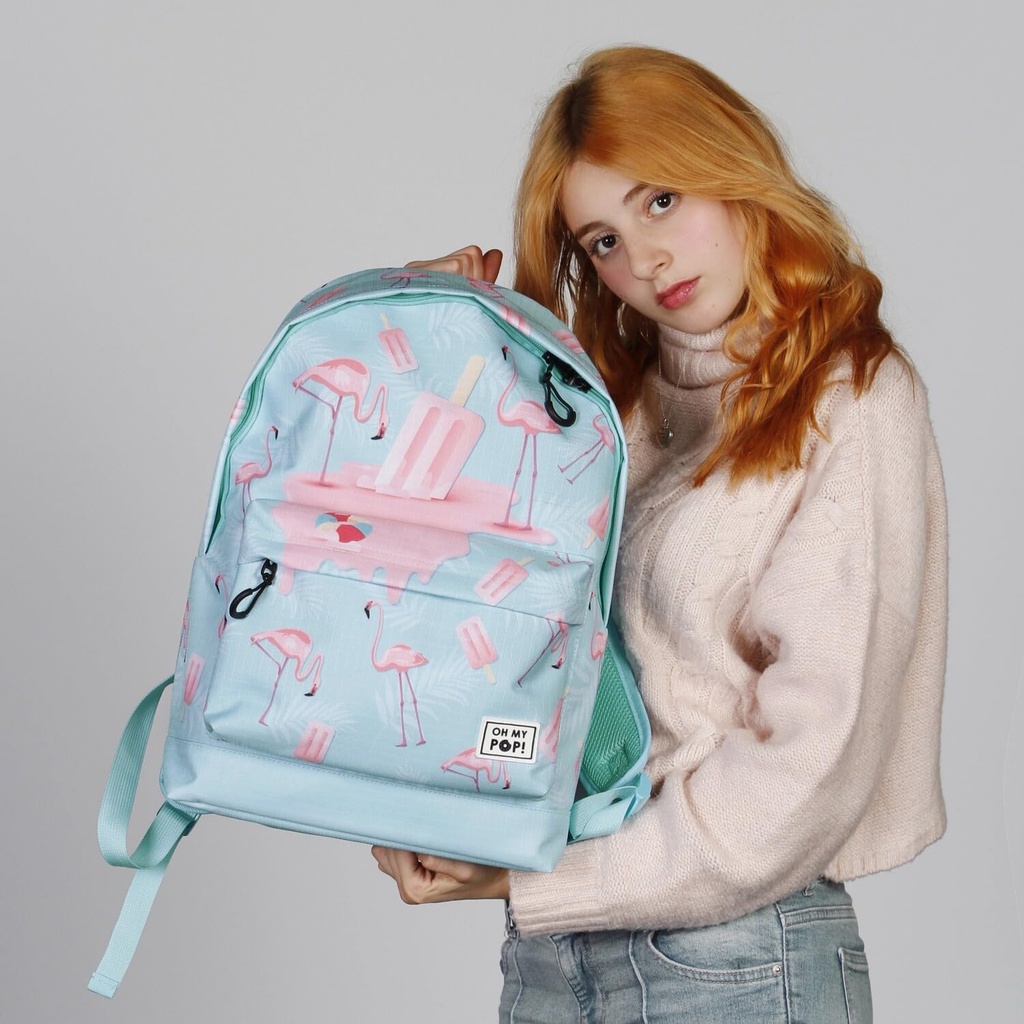 MOCHILA OMP! ICE FLAMINGO