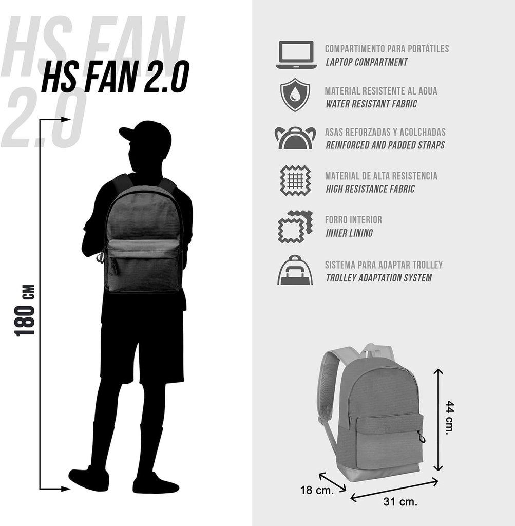 MOCHILA PRODG SK8 PLUS