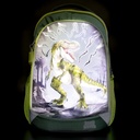 MOCHILA REFLECTOR DINO WORLD                                               