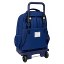 MOCHILA RUEDAS F.C.B.NAVY BLUE