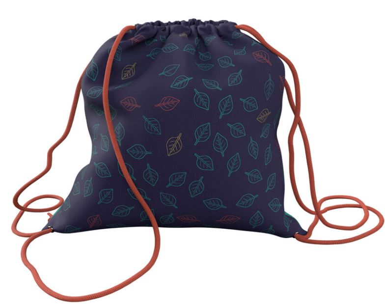 MOCHILA SACO BLUEY LEAVES COL.