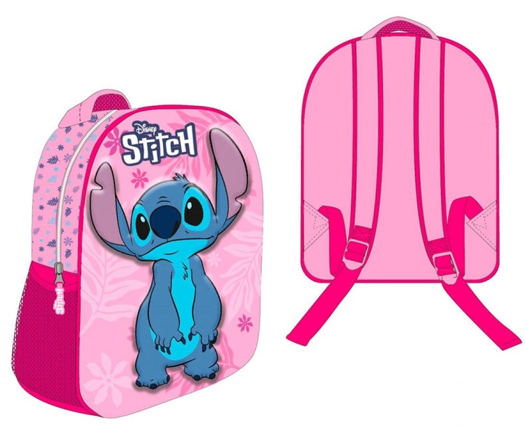 MOCHILA STITCH 3D ROSA