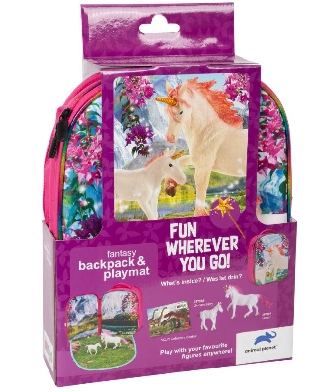 MOCHILA UNICORNIOS 3D