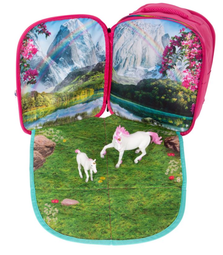 MOCHILA UNICORNIOS 3D