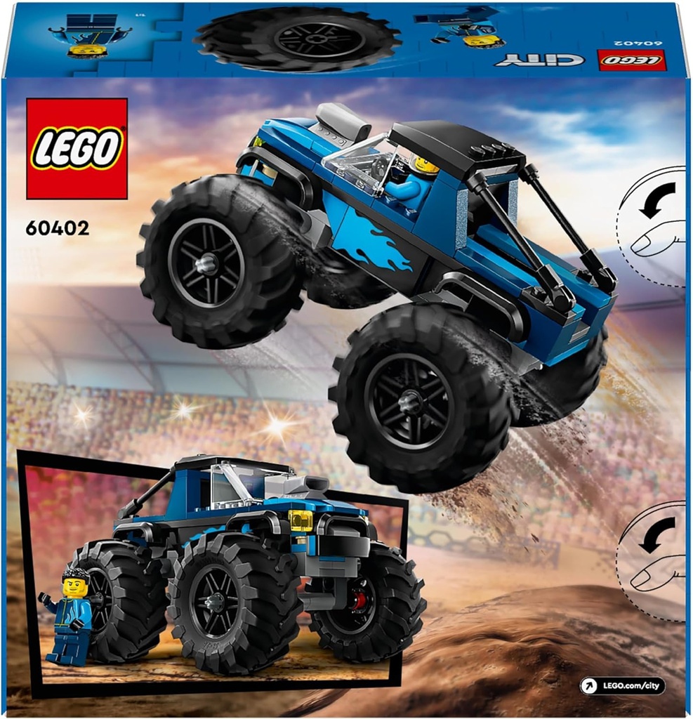 MONSTER TRUCK AZUL