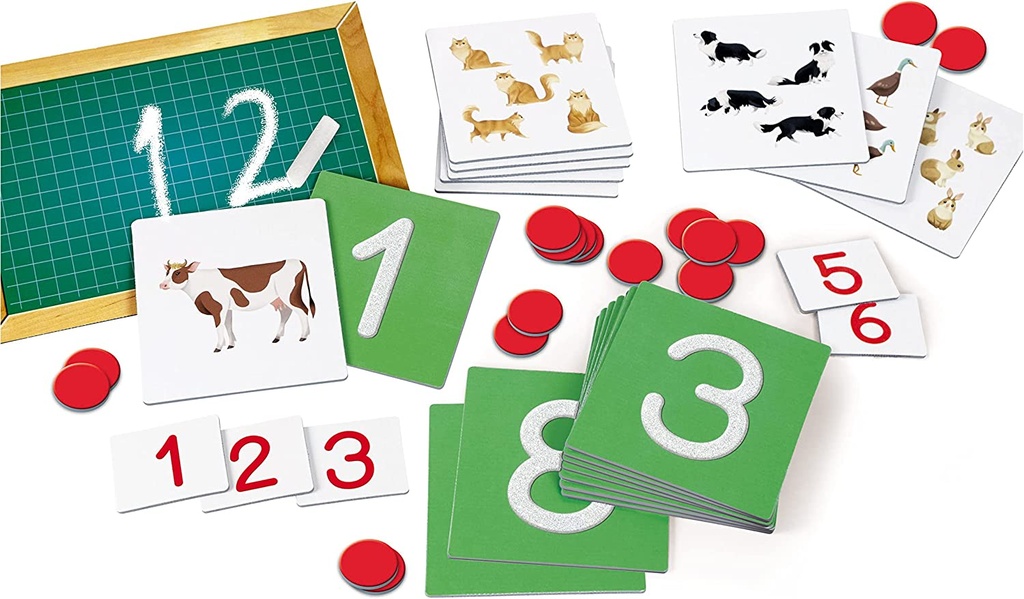 MONTESSORI NUMEROS TACTILES