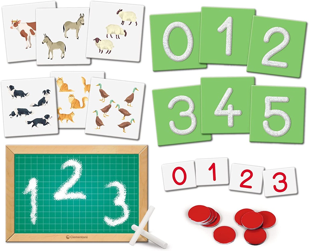 MONTESSORI NUMEROS TACTILES