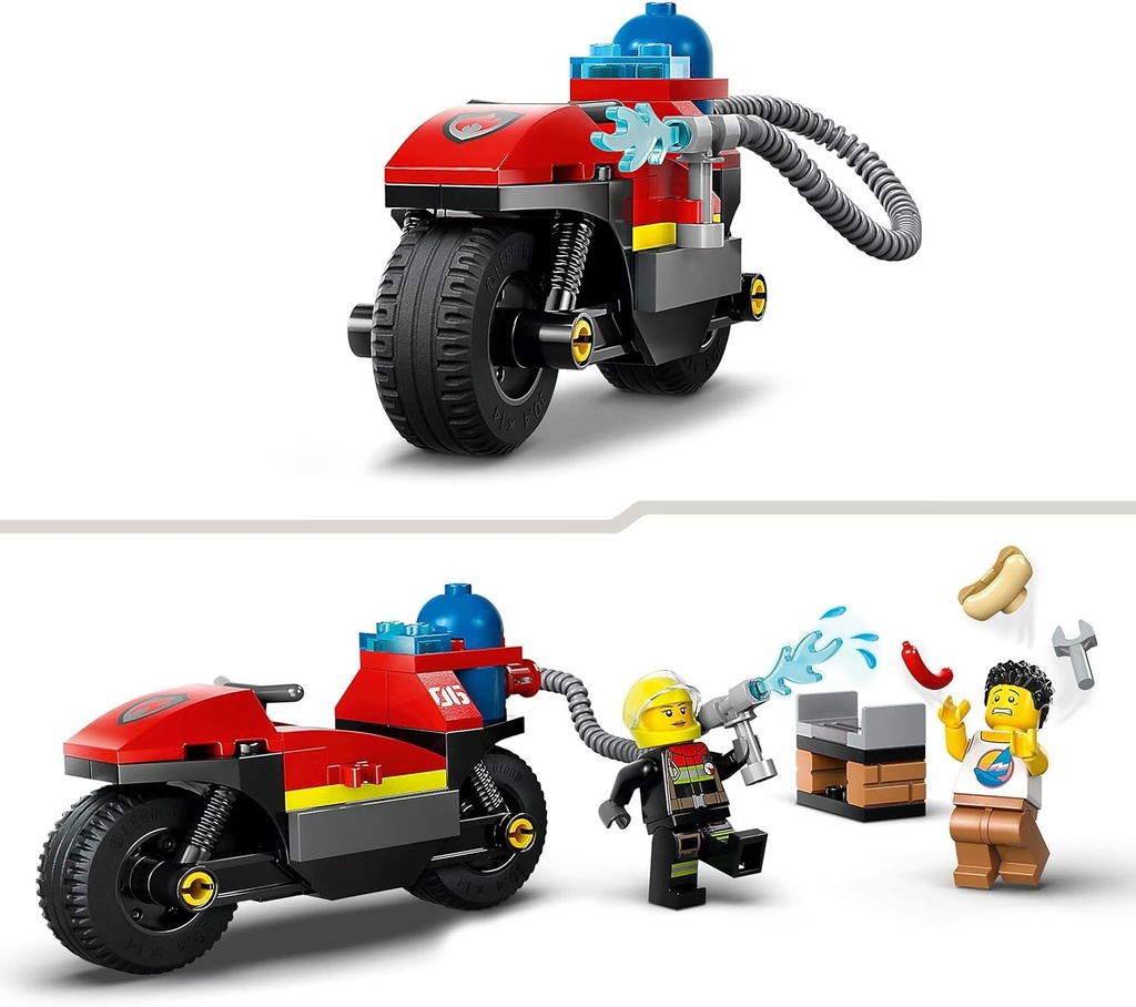 MOTO DE RESCATE BOMBEROS
