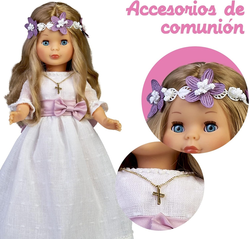 NANCY COMUNION COR.FLOR.RUBIA