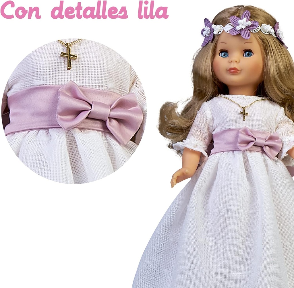 NANCY COMUNION COR.FLOR.RUBIA