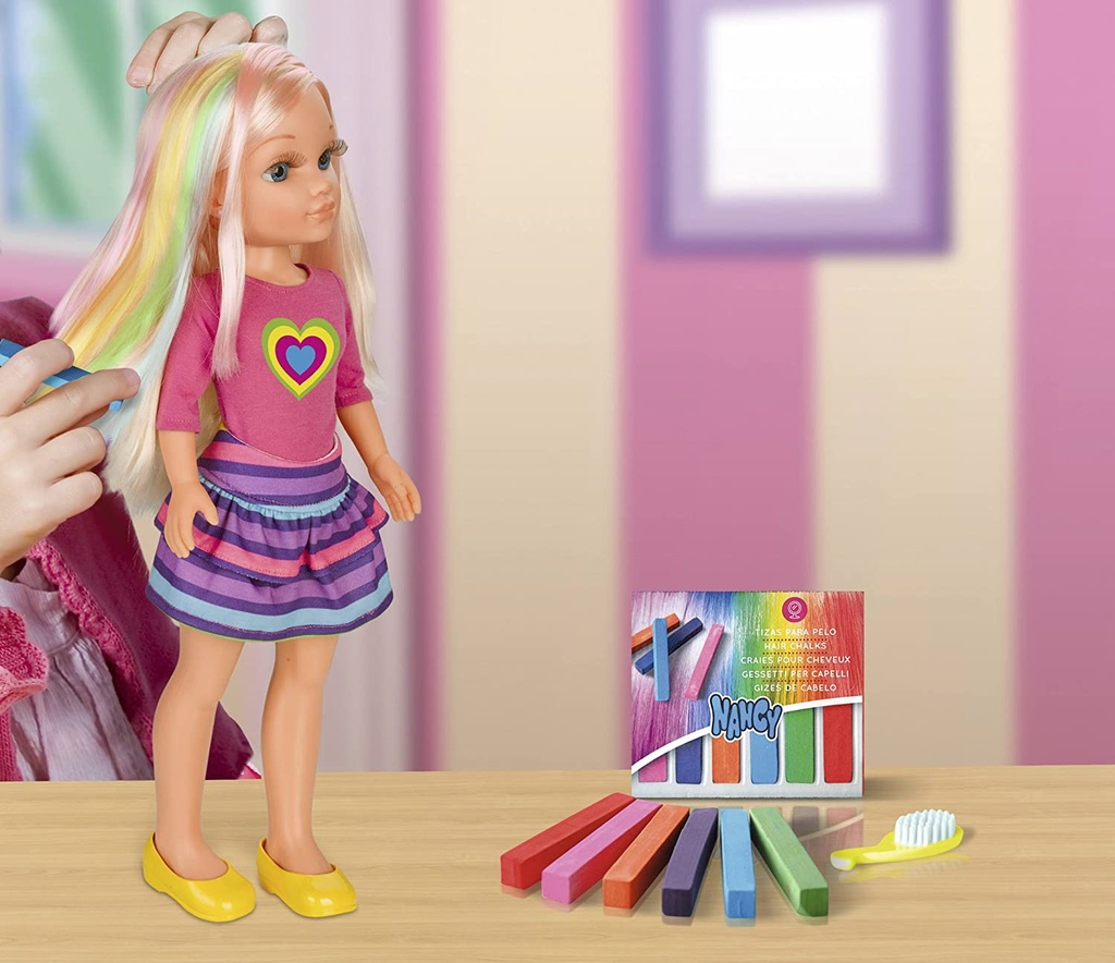NANCY UN DIA HACIENDO MECHAS