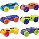 NERF NITRO 6 COCHES ESPUMA