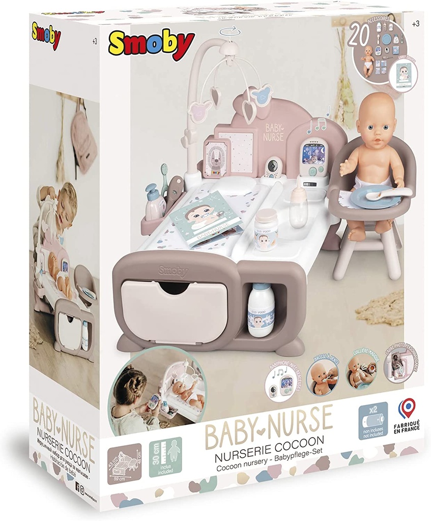 NURSERY C/MUÑECO BABY NURSE