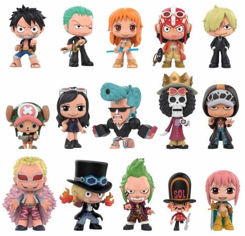 ONE PIECE MYSTERY MINIS 5 CM.