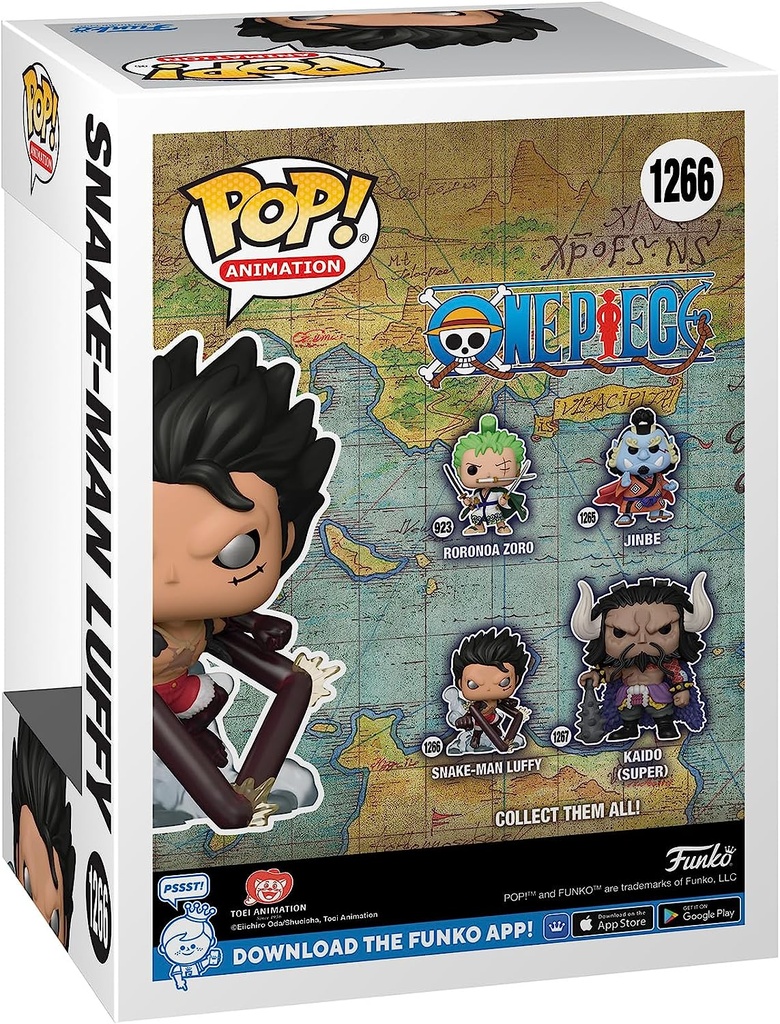 ONE PIECE-POP SNAKE-MAN LUFFY