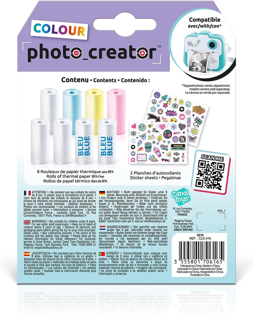 PAPEL RECAMBIO CAMARA INSTANT