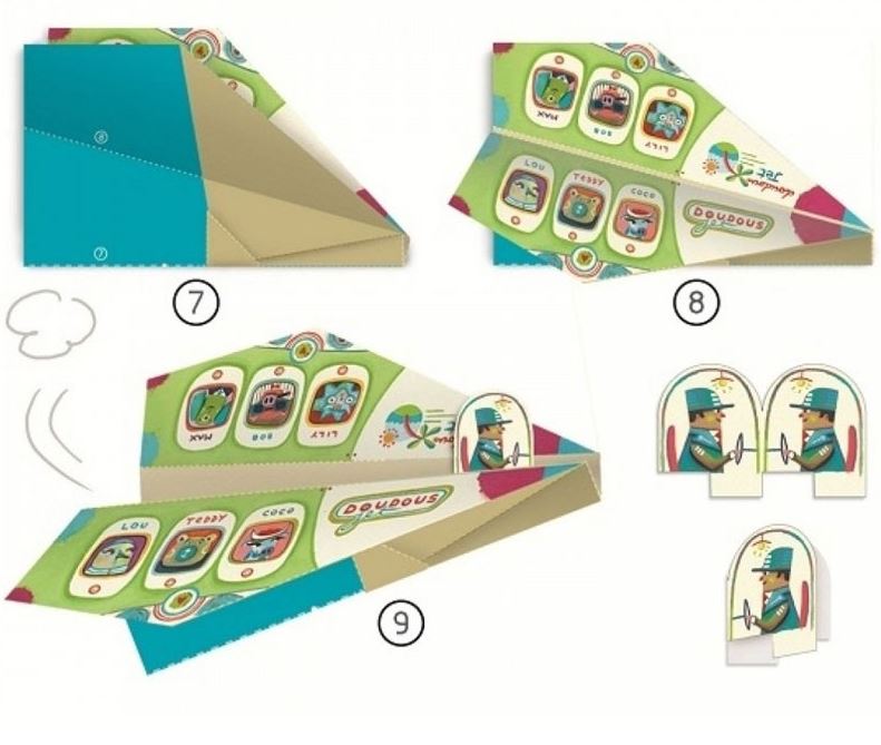 PAPIROFLEXIA ORIGAMI AVIONES