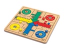 PARCHIS/OCA MADERA CAJA MET.