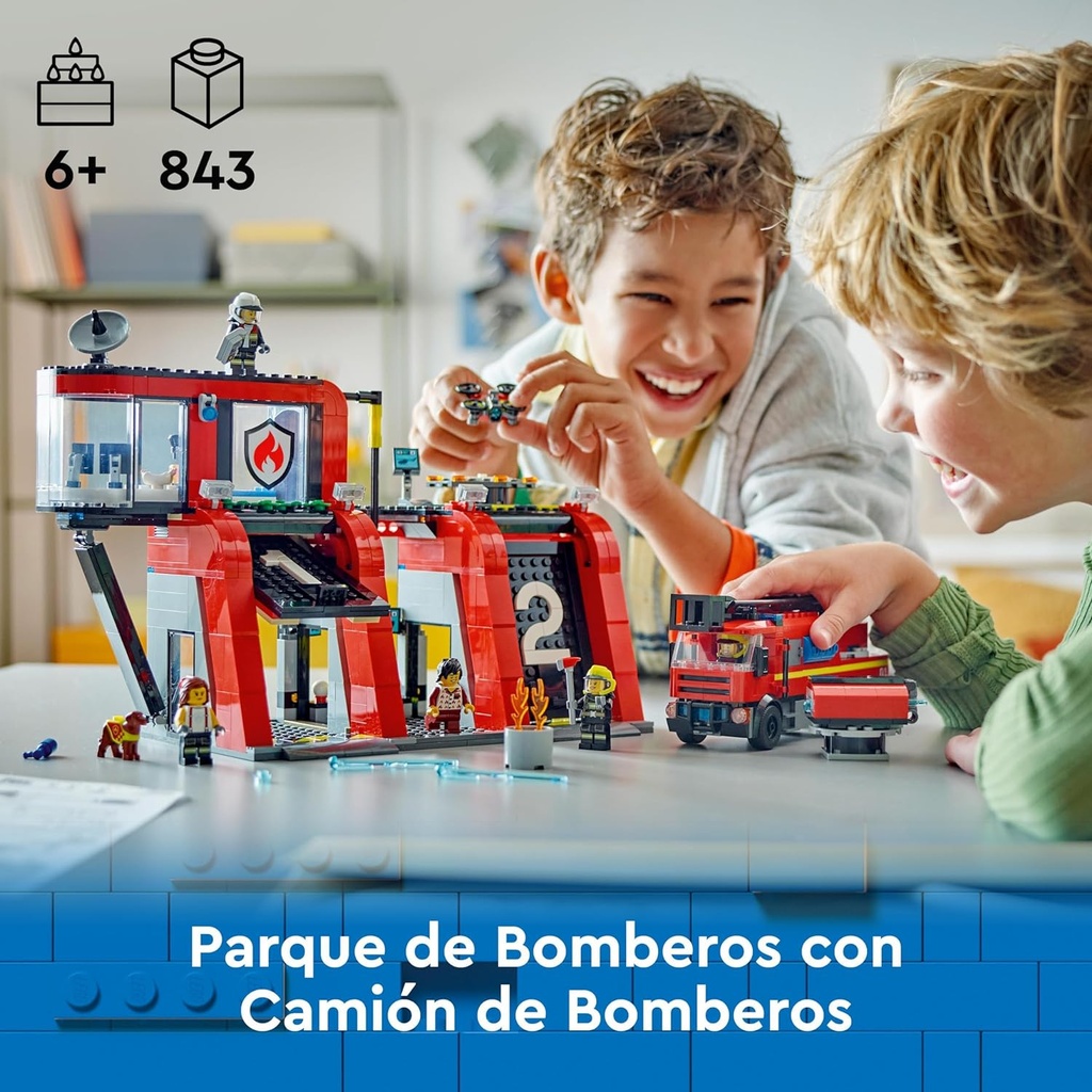 PARQUE BOMBEROS C/CAMION