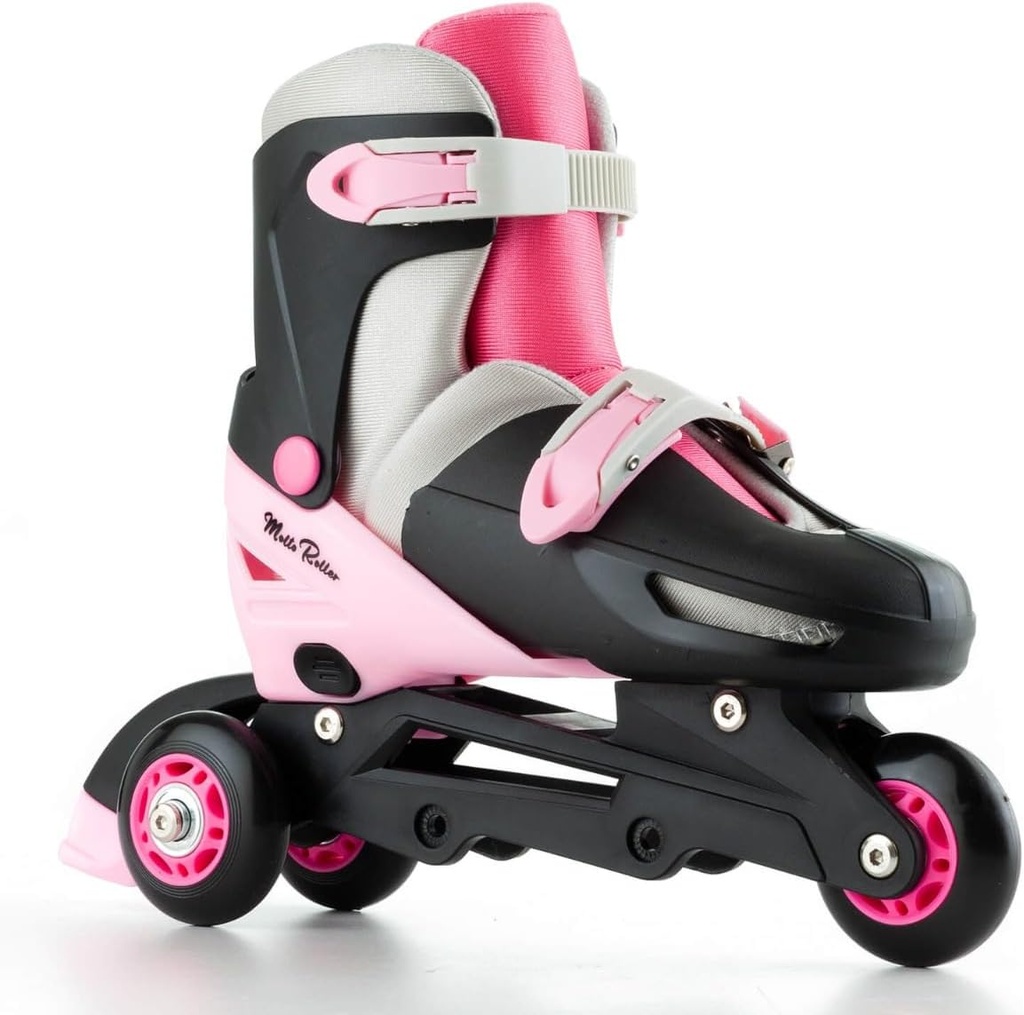 PATINES 4 EN LINEA ROSA