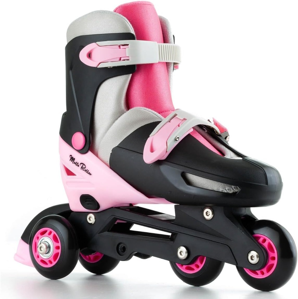 PATINES 4 EN LINEA ROSA