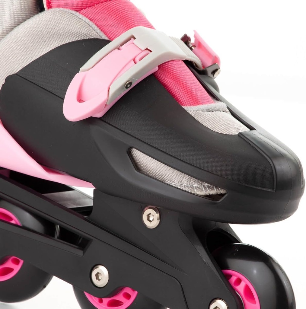 PATINES 4 EN LINEA ROSA