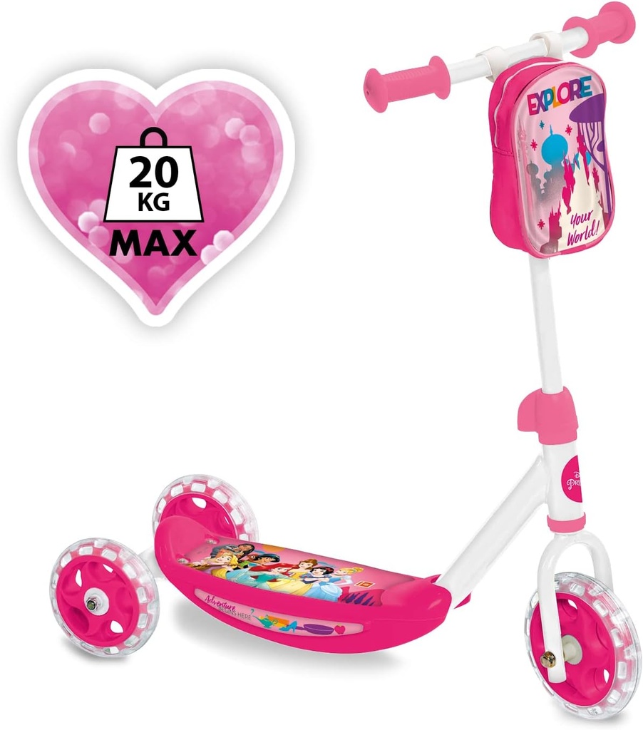 PATINETE 3 R. PRINCESAS DISNEY
