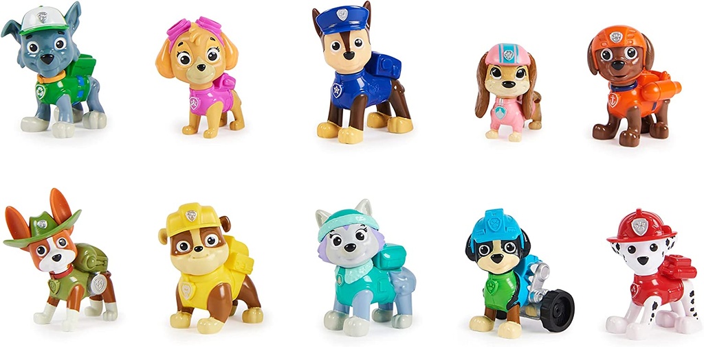 PAW PATROL PACK FIGURAS 10 ANIV.