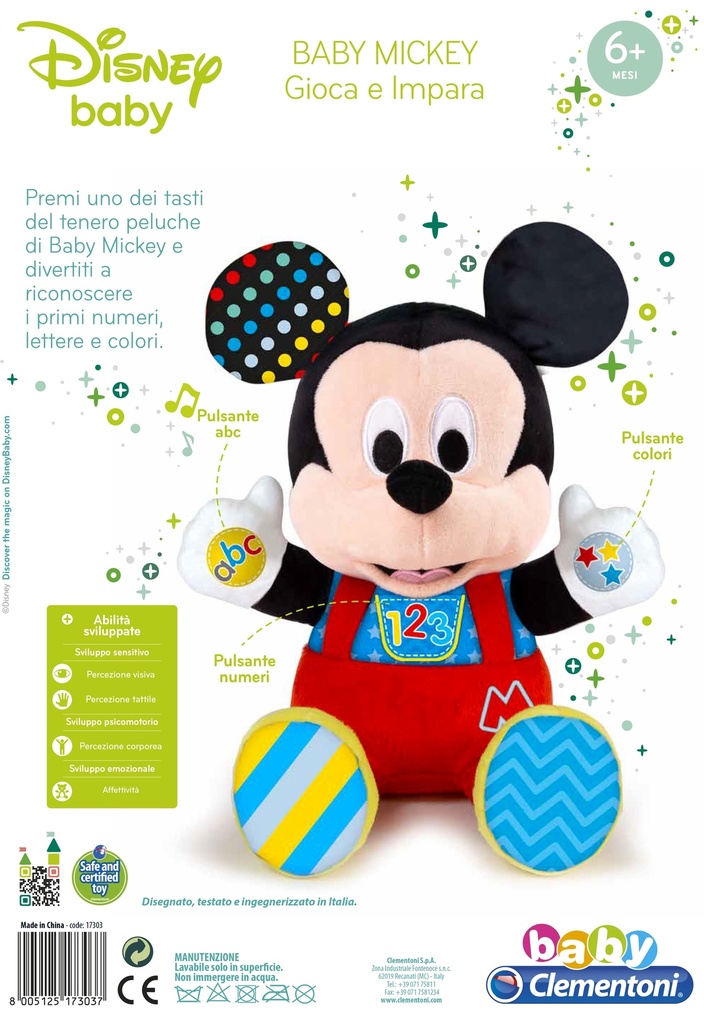 PELUCHE BABY MICKEY