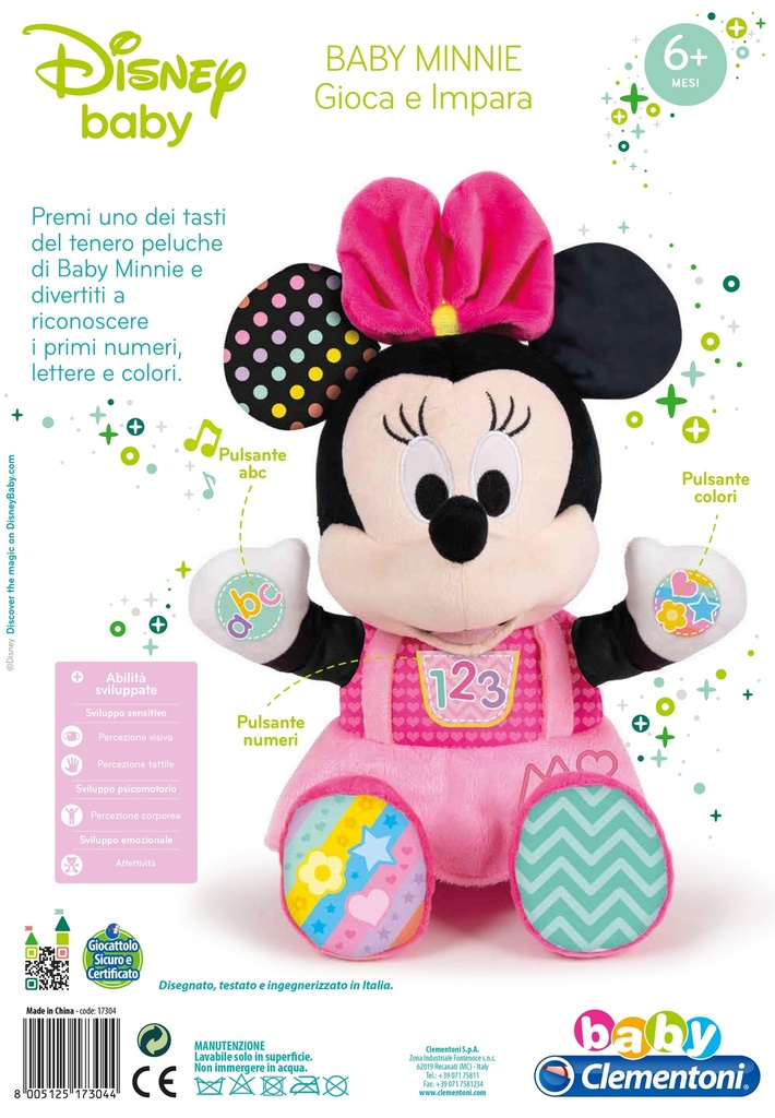 PELUCHE BABY MINNIE