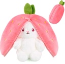 PELUCHE CONEJO 30 CM. 2 SURT.