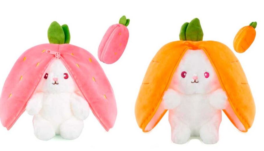 PELUCHE CONEJO 30 CM. 2 SURT.