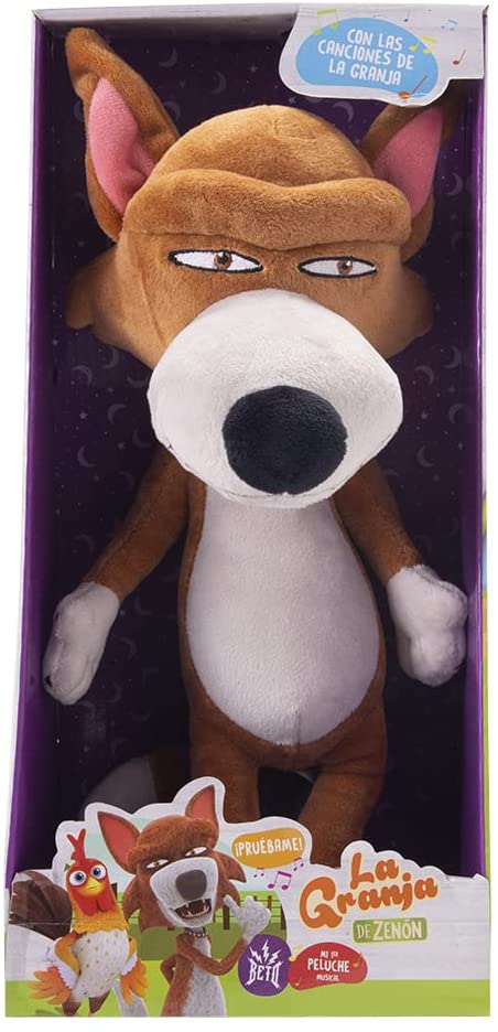 PELUCHE MUSICAL LOBO BETO