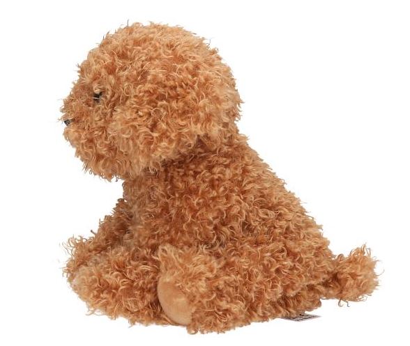PELUCHE PERRO MARRON 16 CM.