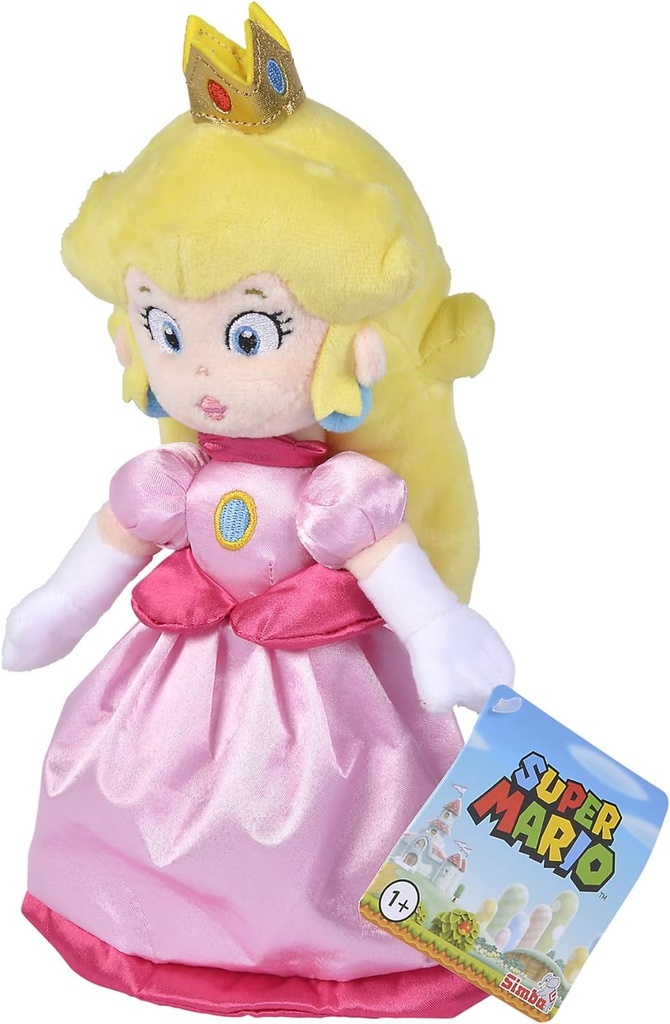PELUCHE PRINCESA PEACH 30 CM.