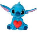 PELUCHE STITCH CORAZON 25 CM.