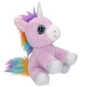 PELUCHE UNICORNIO LILA 21 CM. YLVI
