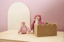 PELUCHES PINGÜINO ABRAZANDO ROSA