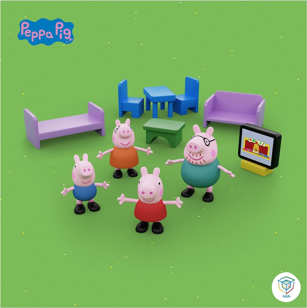 PEPPA PIG CASA MADERA C/4 FIG.