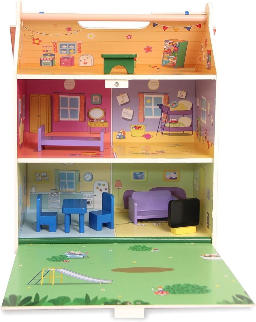 PEPPA PIG CASA MADERA C/4 FIG.