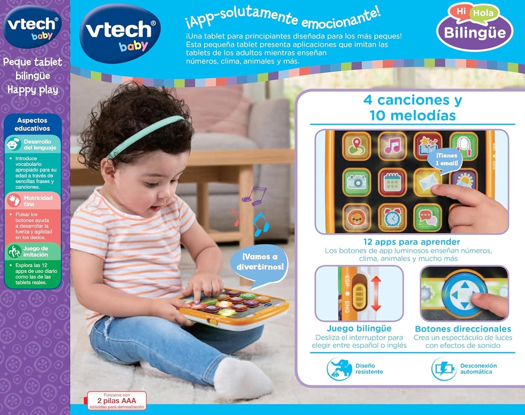PEQUE TABLET HAPPY PLAY BILIN.