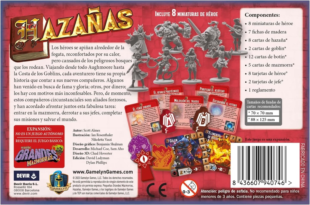 PEQUEÑAS GRANDES MAZMORRAS HAZAÑAS