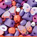 PERLAS MADERA MARIPOSAS